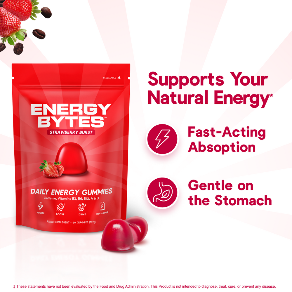 Daily Energy - Strawberry Flavour - 60 Gummies