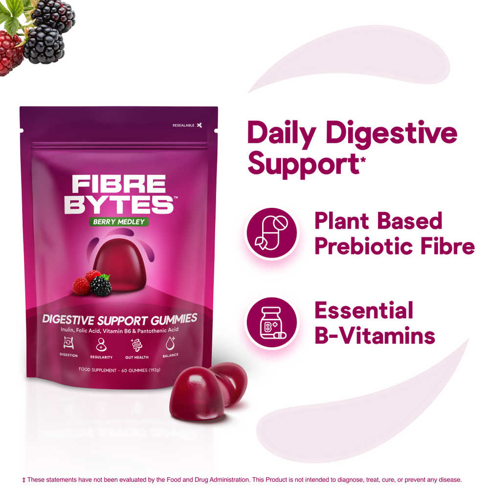 Fibre Gummies - Berry Flavour - 60 Count